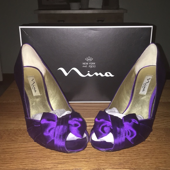 Nina Shoes - Nina Purple Heels